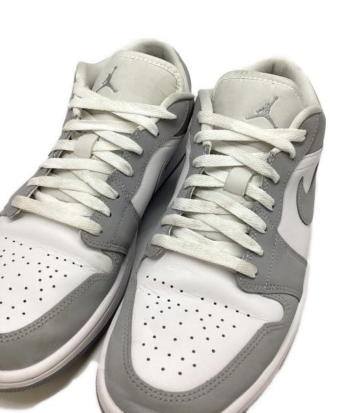 NIKE（ナイキ）NIKE (ナイキ) AIR JORDAN1 ホワイト×グレー サイズ:28の古着・服飾アイテム