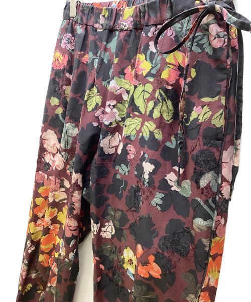 DRIES VAN NOTEN（ドリスヴァンノッテン）DRIES VAN NOTEN (ドリスヴァンノッテン) 花柄パンツ マルチカラー サイズ:36の古着・服飾アイテム