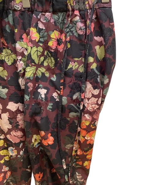 DRIES VAN NOTEN（ドリスヴァンノッテン）DRIES VAN NOTEN (ドリスヴァンノッテン) 花柄パンツ マルチカラー サイズ:36の古着・服飾アイテム