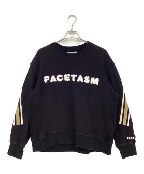 FACETASM（ファセッタズム）FACETASM (ファセッタズム) ロゴスウェット ブラック サイズ:5の古着・服飾アイテム