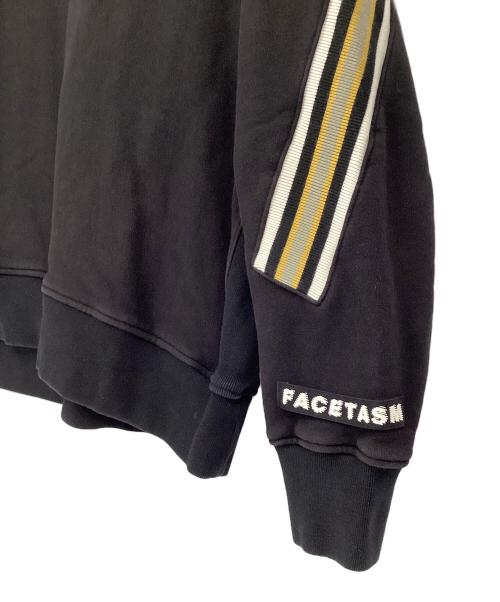FACETASM（ファセッタズム）FACETASM (ファセッタズム) ロゴスウェット ブラック サイズ:5の古着・服飾アイテム