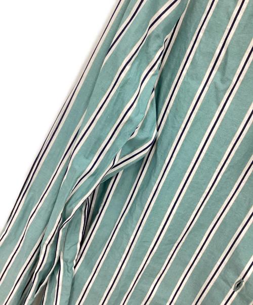 Vivienne Westwood RED LABEL（ヴィヴィアンウエストウッドレッドレーベル）Vivienne Westwood RED LABEL (ヴィヴィアンウエストウッドレッドレーベル) 長袖シャツ グリーン×ホワイト サイズ:3の古着・服飾アイテム