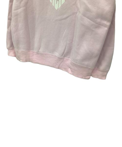 hotter than hell（ホッターザンヘル）hotter than hell (ホッターザンヘル) プルオーバーパーカー ピンク サイズ:XLの古着・服飾アイテム