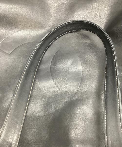 CHANEL（シャネル）CHANEL (シャネル) シャネル/ロゴレザートートバッグ ブラックの古着・服飾アイテム
