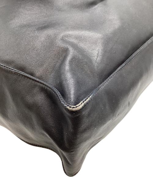 CHANEL（シャネル）CHANEL (シャネル) シャネル/ロゴレザートートバッグ ブラックの古着・服飾アイテム