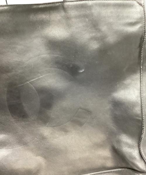 CHANEL（シャネル）CHANEL (シャネル) シャネル/ロゴレザートートバッグ ブラックの古着・服飾アイテム