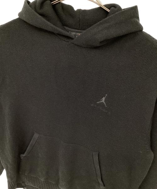 JORDAN（ジョーダン）JORDAN (ジョーダン) ニットプルオーバーパーカー ブラック サイズ:XXLの古着・服飾アイテム
