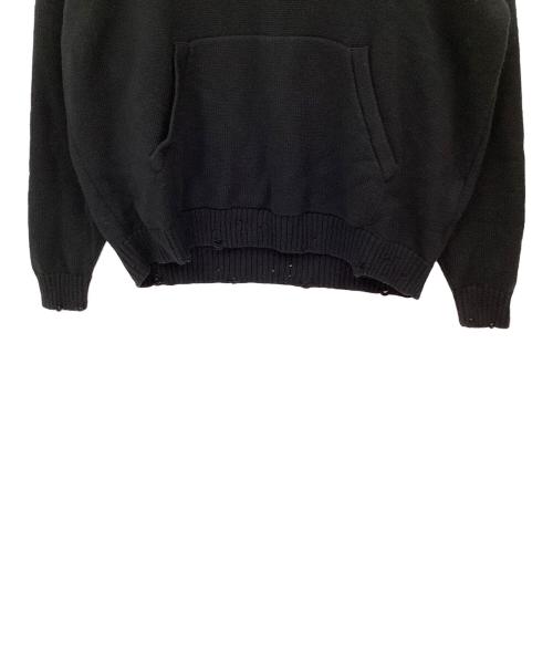 JORDAN（ジョーダン）JORDAN (ジョーダン) ニットプルオーバーパーカー ブラック サイズ:XXLの古着・服飾アイテム