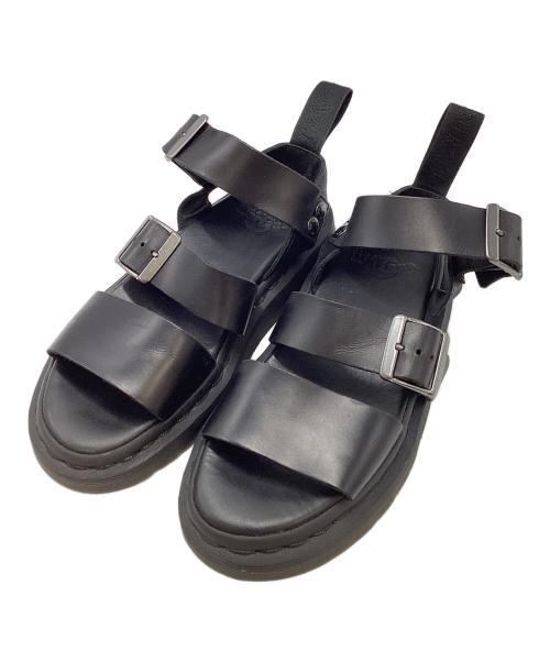 Dr.Martens（ドクターマーチン）Dr.Martens (ドクターマーチン) サンダル ブラック サイズ:UK4の古着・服飾アイテム
