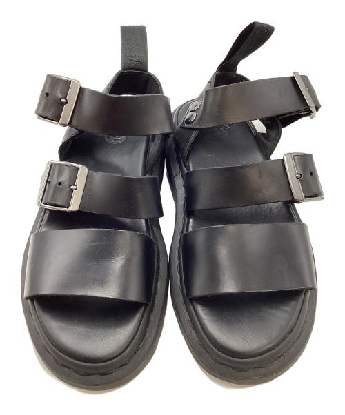 Dr.Martens（ドクターマーチン）Dr.Martens (ドクターマーチン) サンダル ブラック サイズ:UK4の古着・服飾アイテム