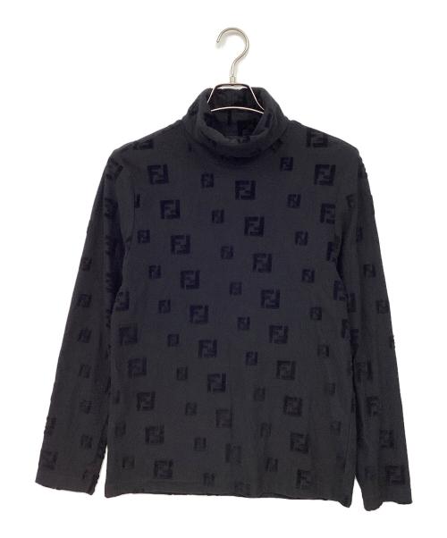 FENDI（フェンディ）FENDI (フェンディ) 長袖カットソー ブラック サイズ:Mの古着・服飾アイテム