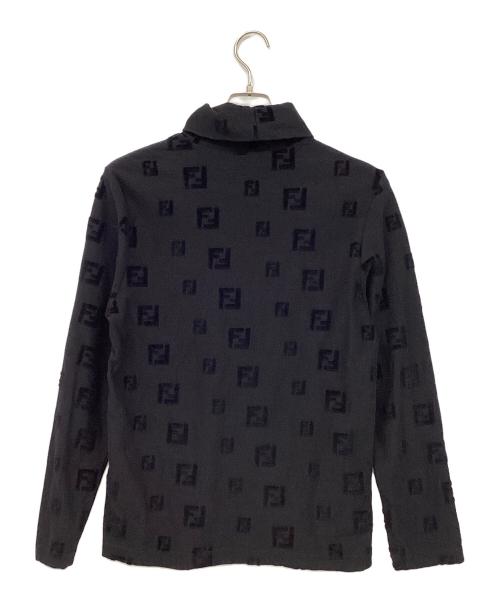 FENDI（フェンディ）FENDI (フェンディ) 長袖カットソー ブラック サイズ:Mの古着・服飾アイテム