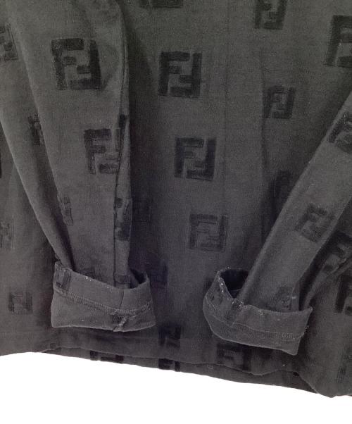 FENDI（フェンディ）FENDI (フェンディ) 長袖カットソー ブラック サイズ:Mの古着・服飾アイテム