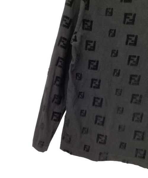 FENDI（フェンディ）FENDI (フェンディ) 長袖カットソー ブラック サイズ:Mの古着・服飾アイテム