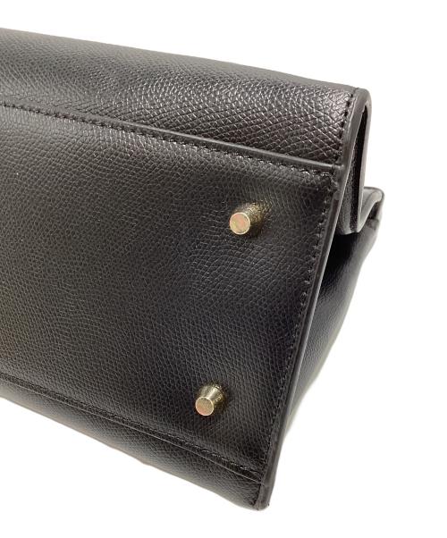 FURLA（フルラ）FURLA (フルラ) フルラ/WB00654/ハンドバッグ ブラック×ゴールドの古着・服飾アイテム