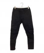 ATTACHMENTアタッチメント）の古着「ラバーストレッチツイルイージーカーゴパンツ」｜ブラック