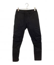 ATTACHMENT（アタッチメント）の古着「ラバーストレッチツイルイージーカーゴパンツ」｜ブラック