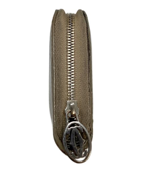 Cartier（カルティエ）Cartier (カルティエ) カルティエ/L3001283/長財布 ブラウン×シルバーの古着・服飾アイテム