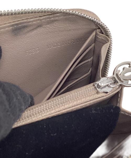 Cartier（カルティエ）Cartier (カルティエ) カルティエ/L3001283/長財布 ブラウン×シルバーの古着・服飾アイテム