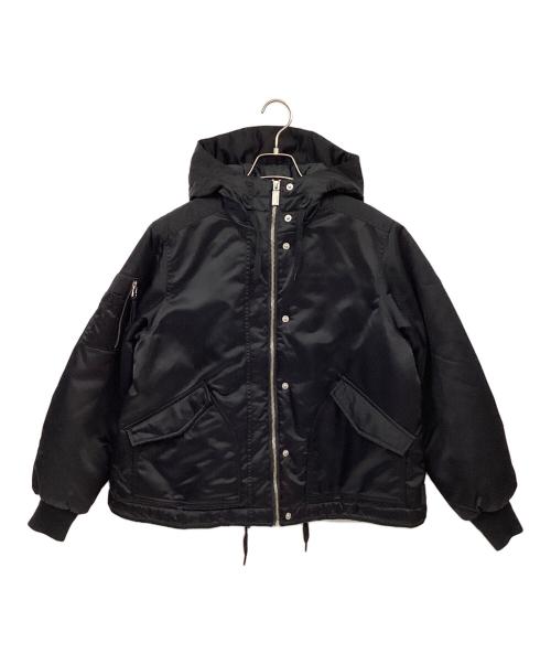 HUNTER（ハンター）HUNTER (ハンター) 中綿ジャケット ブラック サイズ:XSの古着・服飾アイテム