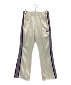 Needlesニードルズ）の古着「トラックパンツ」｜ホワイト×パープル