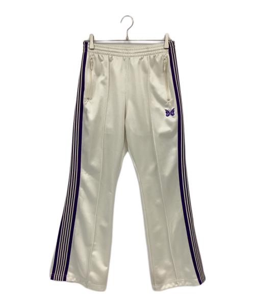 Needles（ニードルズ）Needles (ニードルズ) トラックパンツ ホワイト×パープル サイズ:Sの古着・服飾アイテム