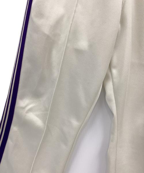 Needles（ニードルズ）Needles (ニードルズ) トラックパンツ ホワイト×パープル サイズ:Sの古着・服飾アイテム