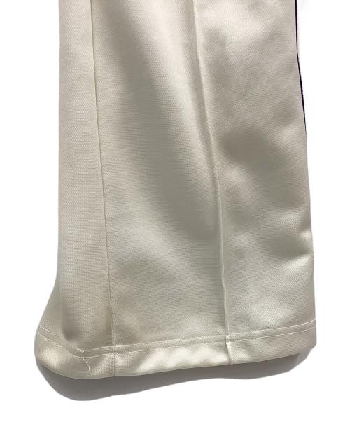 Needles（ニードルズ）Needles (ニードルズ) トラックパンツ ホワイト×パープル サイズ:Sの古着・服飾アイテム