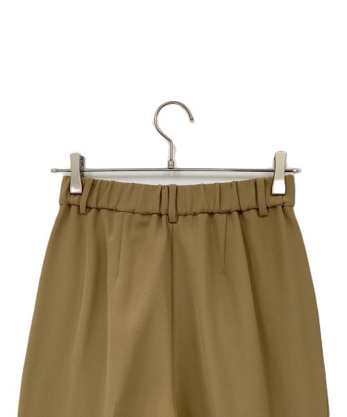 Ameri（アメリ）Ameri (アメリ) 2TUCKS STRAIGHT PANTS ベージュ サイズ:Mの古着・服飾アイテム