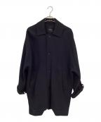 UNUSEDアンユーズド）の古着「スウェットコート」｜ネイビー