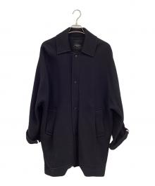 UNUSED（アンユーズド）の古着「スウェットコート」｜ネイビー