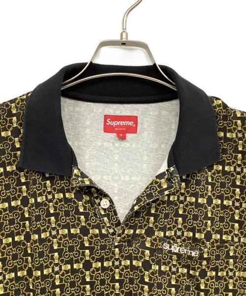 SUPREME（シュプリーム）SUPREME (シュプリーム) 半袖シャツ イエロー×ブラック サイズ:Sの古着・服飾アイテム