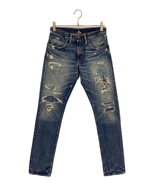 RRL（ダブルアールエル）RRL (ダブルアールエル) デニムパンツ インディゴ サイズ:W28の古着・服飾アイテム