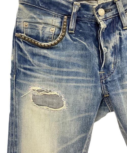 Hysteric Glamour（ヒステリックグラマー）Hysteric Glamour (ヒステリックグラマー) デニムパンツ インディゴ サイズ:W28の古着・服飾アイテム