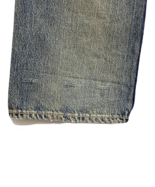 Hysteric Glamour（ヒステリックグラマー）Hysteric Glamour (ヒステリックグラマー) CPR加工リペアクラッシュスタッズデニム インディゴ サイズ:71㎝（W28）の古着・服飾アイテム