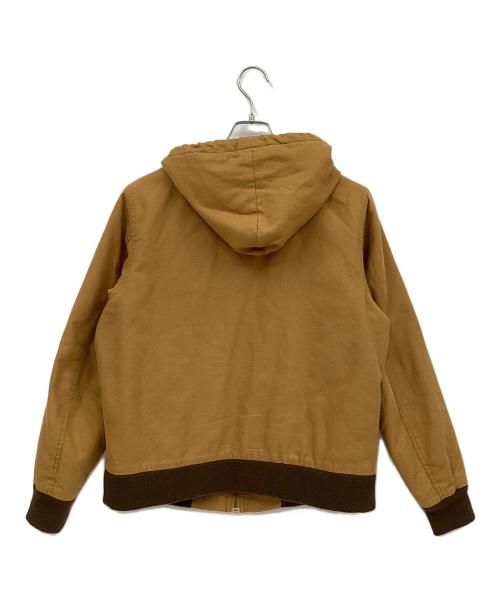 X-LARGE（エクストララージ）X-LARGE (エクストララージ) ジップアップジャケット ブラウン×ブルー サイズ:Mの古着・服飾アイテム