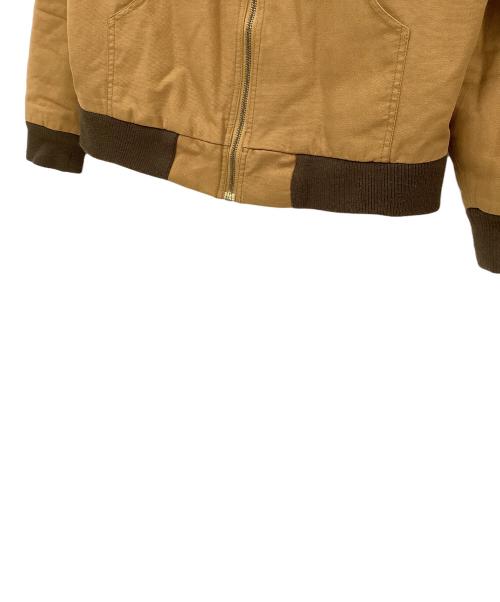 X-LARGE（エクストララージ）X-LARGE (エクストララージ) ジップアップジャケット ブラウン×ブルー サイズ:Mの古着・服飾アイテム