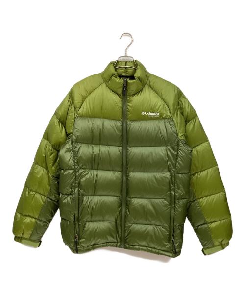 Columbia（コロンビア）Columbia (コロンビア) ベルグラジャケット グリーン×カーキ サイズ:XLの古着・服飾アイテム