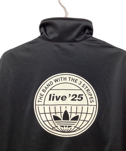 adidas（アディダス）adidas (アディダス) トラックジャケット ブラック×ホワイト サイズ:3XLの古着・服飾アイテム