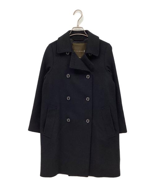 MACKINTOSH（マッキントッシュ）MACKINTOSH (マッキントッシュ) シルク混ウールコート ブラック サイズ:30の古着・服飾アイテム