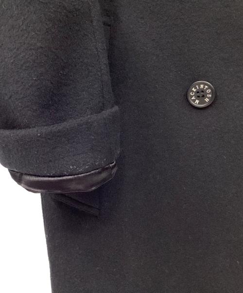 MACKINTOSH（マッキントッシュ）MACKINTOSH (マッキントッシュ) シルク混ウールコート ブラック サイズ:30の古着・服飾アイテム