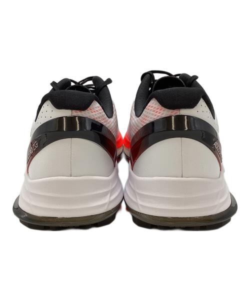 adidas（アディダス）adidas (アディダス) ゴルフシューズ ホワイト×レッド サイズ:26.5の古着・服飾アイテム