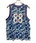 A BATHING APE (アベイシングエイプ) タンクトップ ブルー サイズ:L：9000円