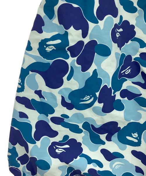A BATHING APE（アベイシングエイプ）A BATHING APE (アベイシングエイプ) Camo Beach Shorts ブルー サイズ:Mの古着・服飾アイテム