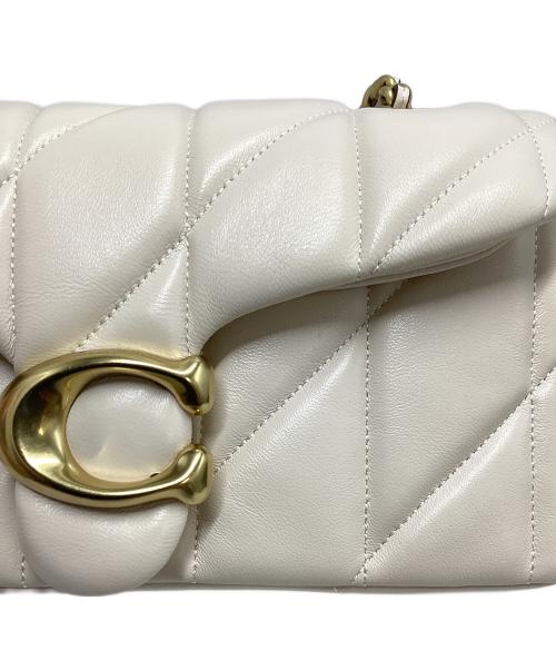 COACH（コーチ）COACH (コーチ) コーチ/C2581-CP149/ショルダーバッグ ベージュ×ゴールドの古着・服飾アイテム