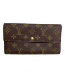 LOUIS VUITTON（ルイ ヴィトン）の古着「ルイヴィトン/モノグラム/ポシェット・ポルトモネ クレディ/M61725/長財布」