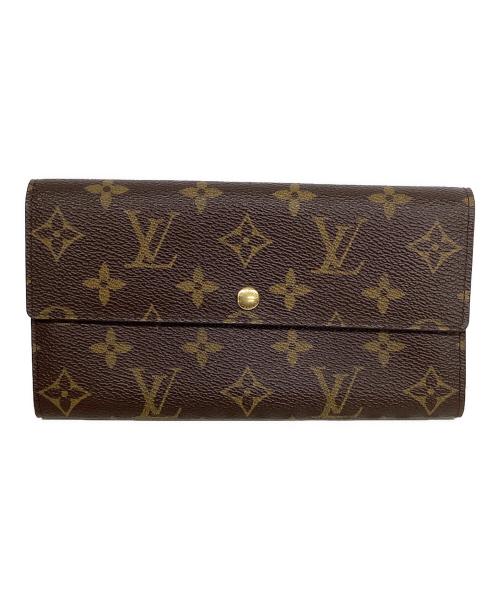 LOUIS VUITTON（ルイ ヴィトン）LOUIS VUITTON (ルイヴィトン) ルイヴィトン/モノグラム/ポシェット・ポルトモネ クレディ/M61725/長財布の古着・服飾アイテム