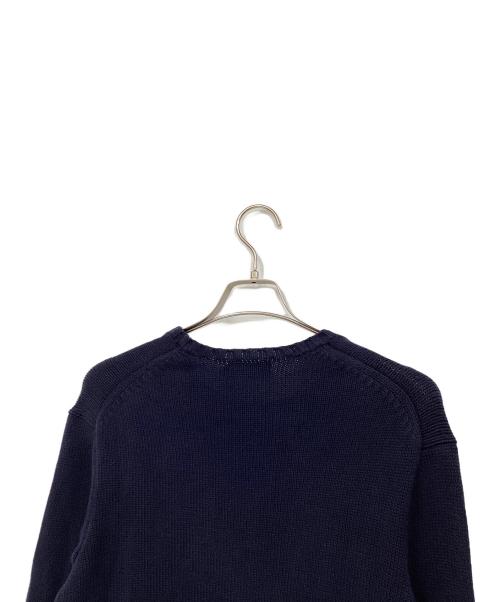 POLO RALPH LAUREN（ポロ・ラルフローレン）POLO RALPH LAUREN (ポロ・ラルフローレン) 厚手ニット ネイビー サイズ:XSの古着・服飾アイテム