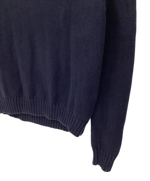 POLO RALPH LAUREN（ポロ・ラルフローレン）POLO RALPH LAUREN (ポロ・ラルフローレン) 厚手ニット ネイビー サイズ:XSの古着・服飾アイテム