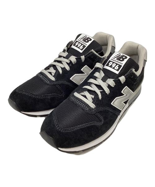 NEW BALANCE（ニューバランス）NEW BALANCE (ニューバランス) ローカットスニーカー ブラック×グレー サイズ:26㎝の古着・服飾アイテム